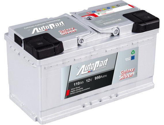Автомобильный аккумулятор AutoPart Galaxy Silver 610-530 (110 А·ч)