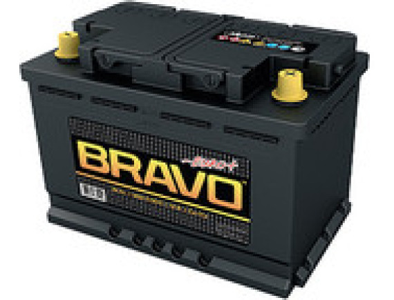 Автомобильный аккумулятор BRAVO 6CT-60 R (60 А·ч)