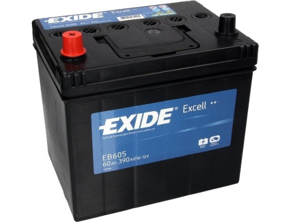 Автомобильный аккумулятор Exide Excell EB605 (60 А/ч)