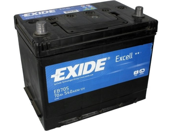 Автомобильный аккумулятор Exide Excell EB705 (70 А/ч)