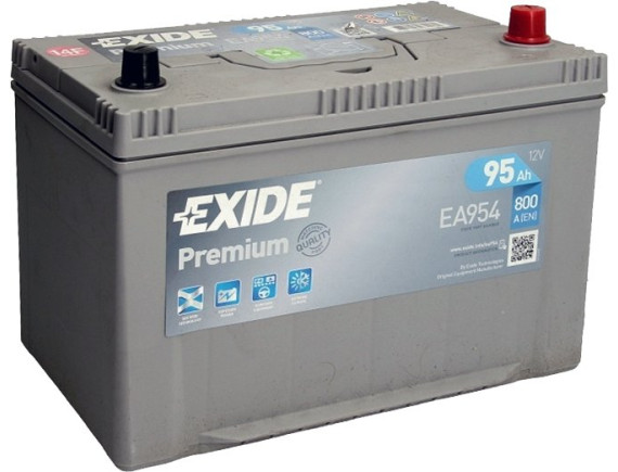 Автомобильный аккумулятор Exide Premium EA954 (95 А·ч)