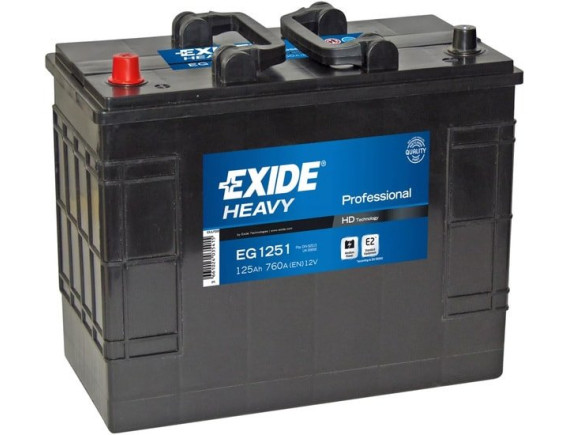 Автомобильный аккумулятор Exide Start PRO EG1251 (125 А·ч)