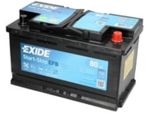 Автомобильный аккумулятор Exide Start-Stop EFB EL800 (80 А·ч)