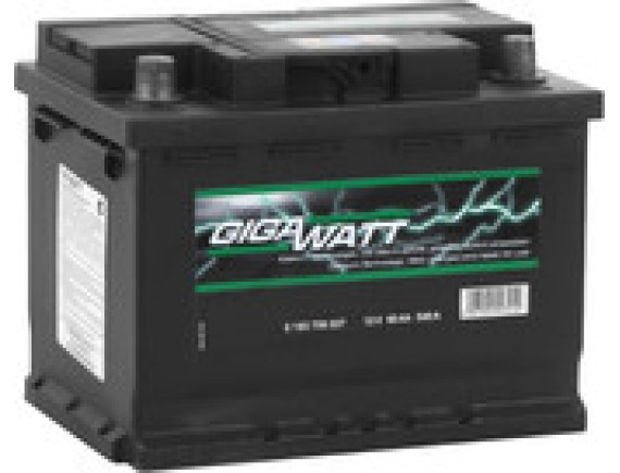 Автомобильный аккумулятор GIGAWATT R низкий (60 А·ч)