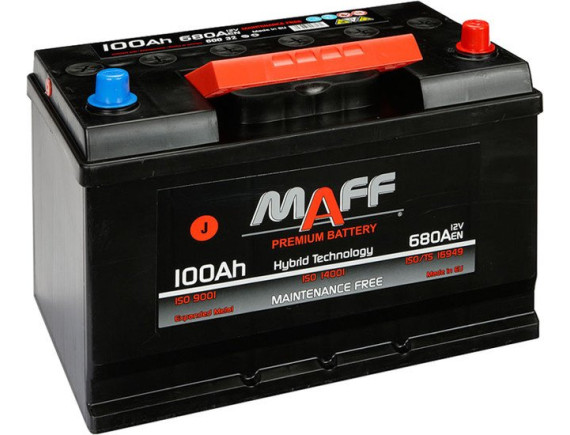 Автомобильный аккумулятор MAFF Premium Japan R+ (100 А/ч)