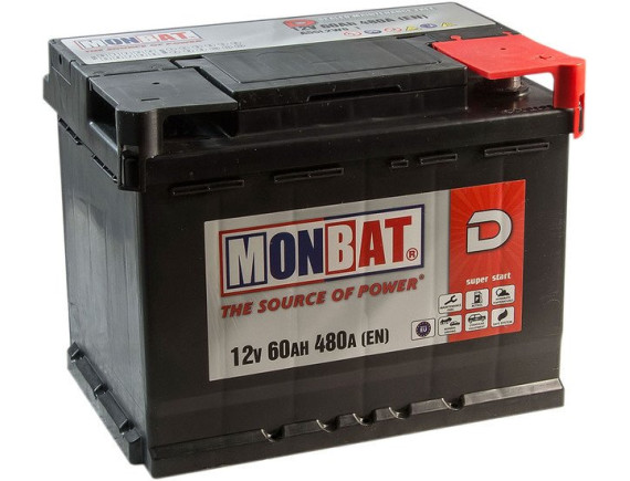 Автомобильный аккумулятор Monbat D (60 А·ч) R