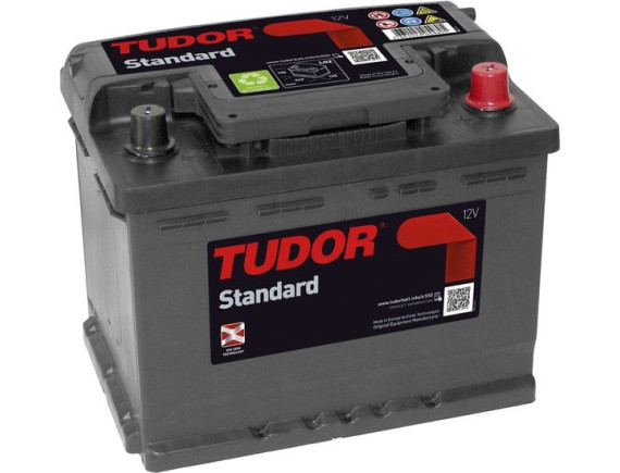 Автомобильный аккумулятор Tudor Standard TC600 (60 А·ч)