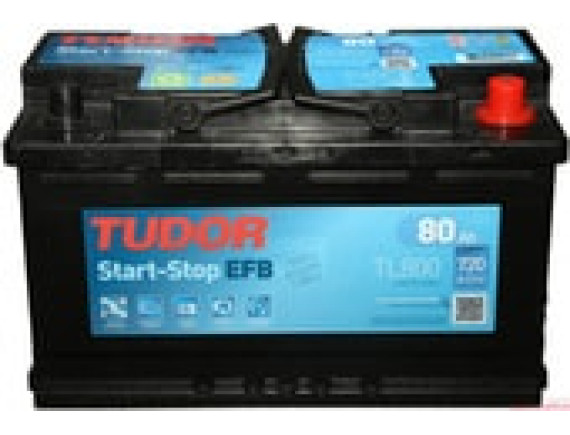 Автомобильный аккумулятор Tudor Start-Stop EFB TL800 (80 А·ч)