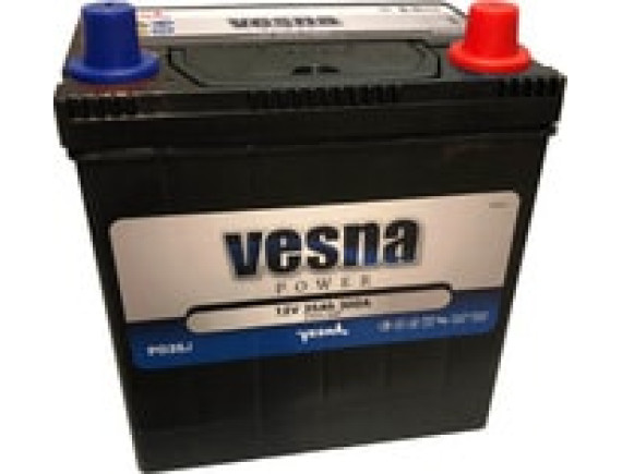 Автомобильный аккумулятор Vesna Power PO35J (35 А·ч)