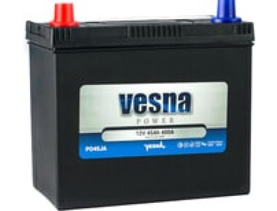 Автомобильный аккумулятор Vesna Power PO45JAX (45 А·ч)