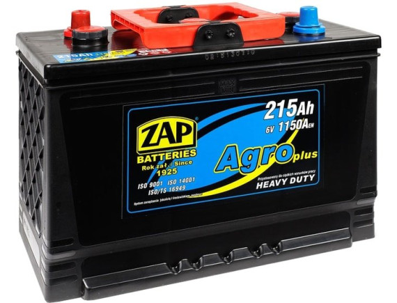 Автомобильный аккумулятор ZAP Agro Heavy Duty 215 17 (215 А·ч)