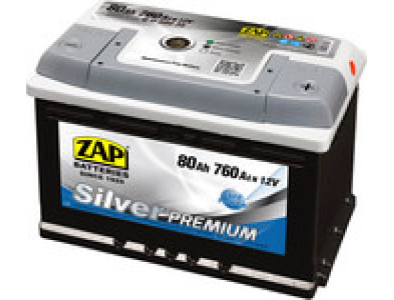 Автомобильный аккумулятор ZAP Silver Premium 580 35 (80 А/ч)
