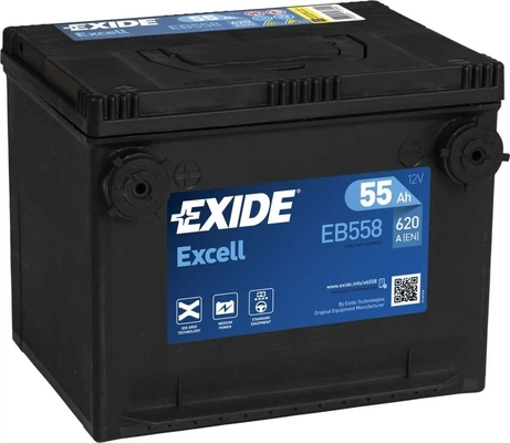 Автомобильные аккумуляторы EXIDE EB558