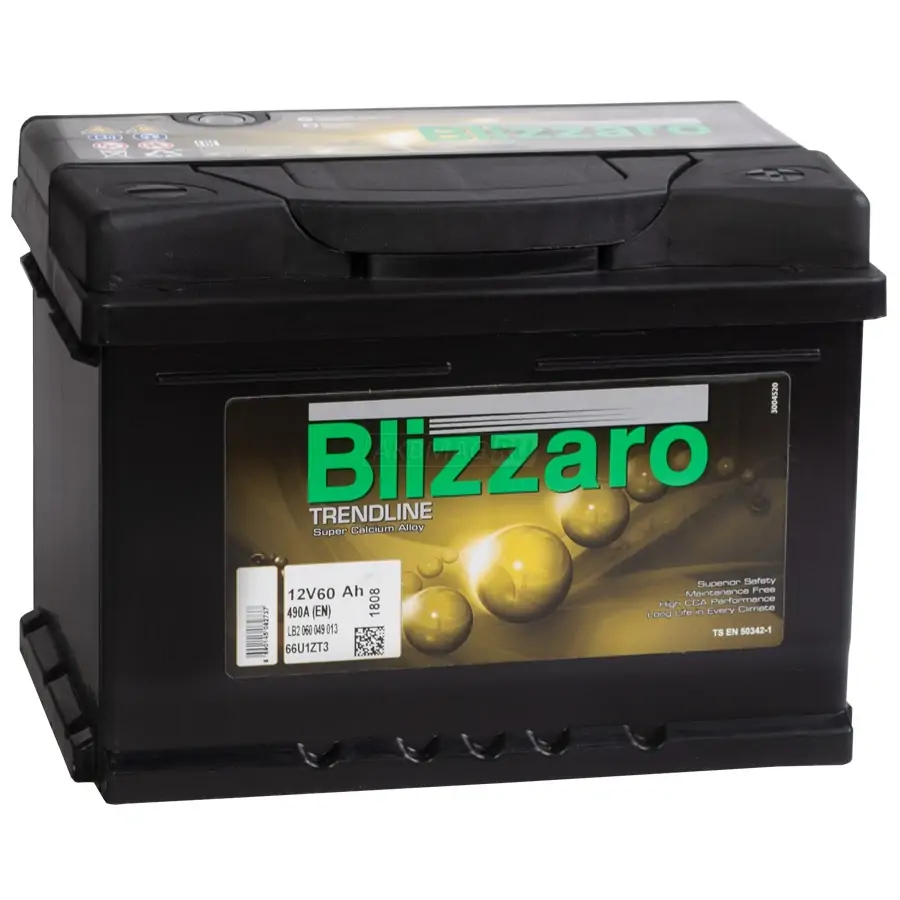Автомобильные аккумуляторы BLIZZARO LB2 060 049 013