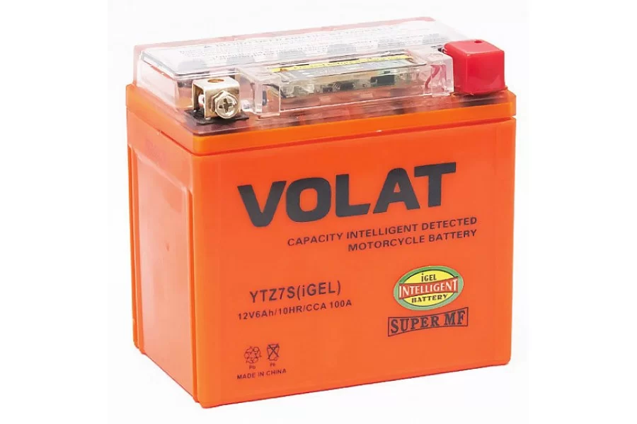 Автомобильные аккумуляторы VOLAT YTZ7S(IGEL)