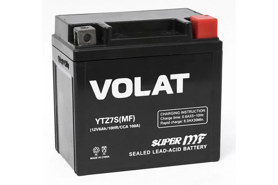 Автомобильные аккумуляторы VOLAT YTZ7S(MF)