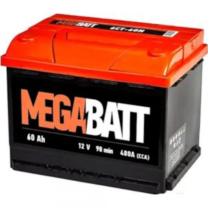 Автомобильные аккумуляторы MEGA BATT 6CT-60 NR