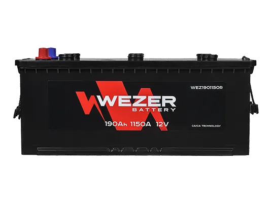 Автомобильные аккумуляторы WEZER WEZ1901150R
