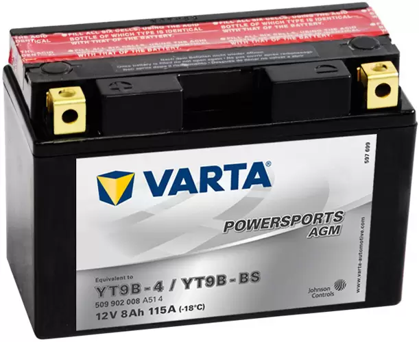 Автомобильные аккумуляторы VARTA 509902008